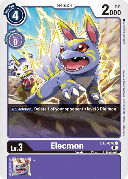 Elecmon card art