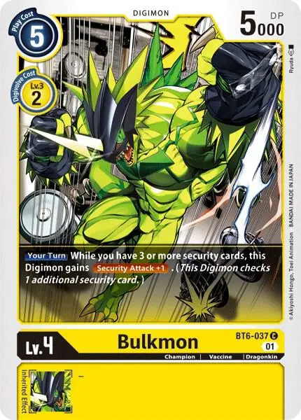 Bulkmon card art