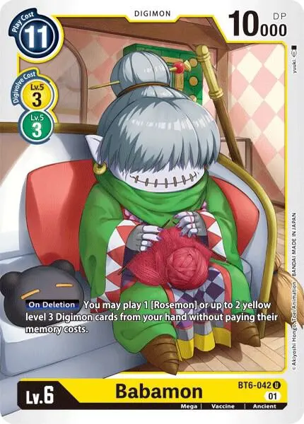 Babamon card art
