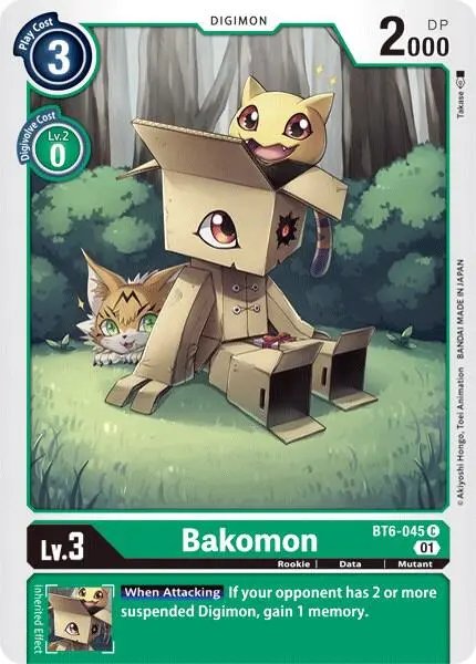 Bakomon card art