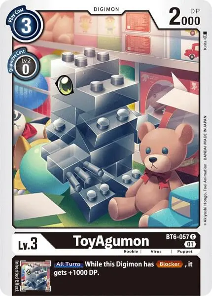 ToyAgumon card art
