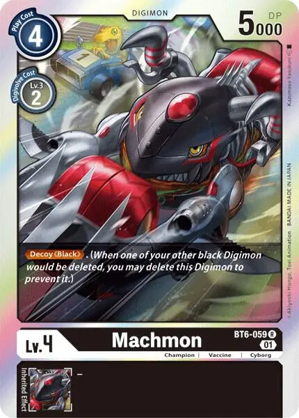 Machmon card art