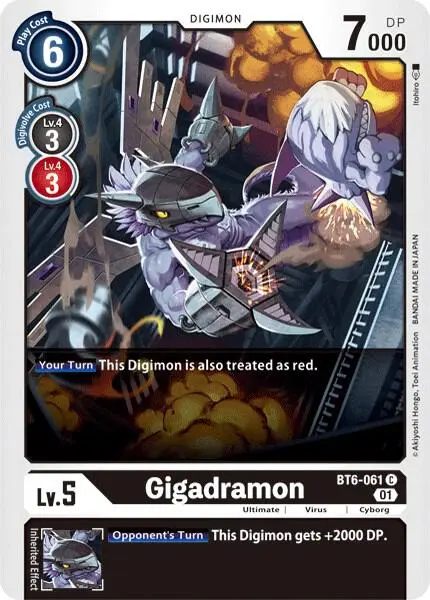 Gigadramon card art