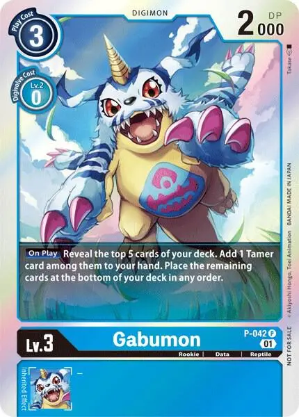Gabumon card art