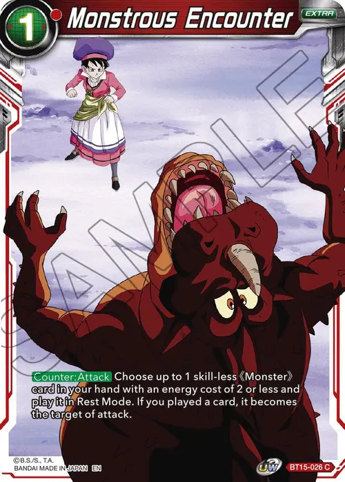Monstrous Encounter card art