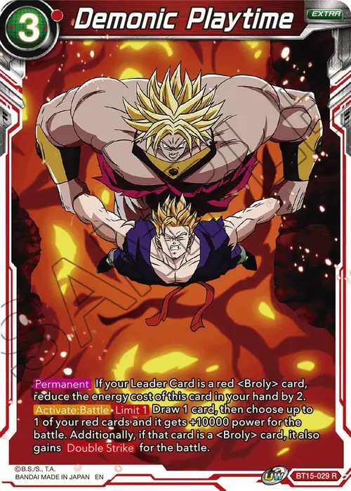 Demonic Playtime card art