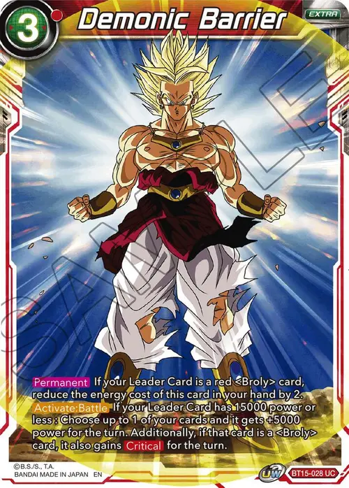 Demonic Barrier card art