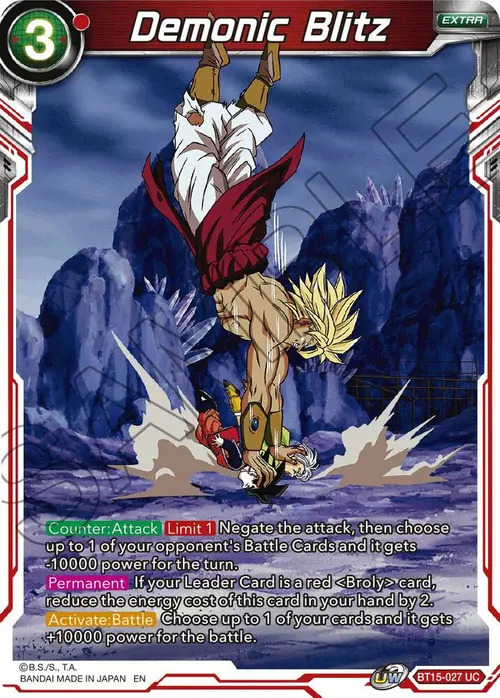 Demonic Blitz card art