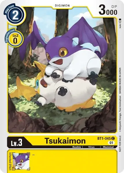 Tsukaimon - BT1-045 (Tamer Party Vol. 3 Promo) card art