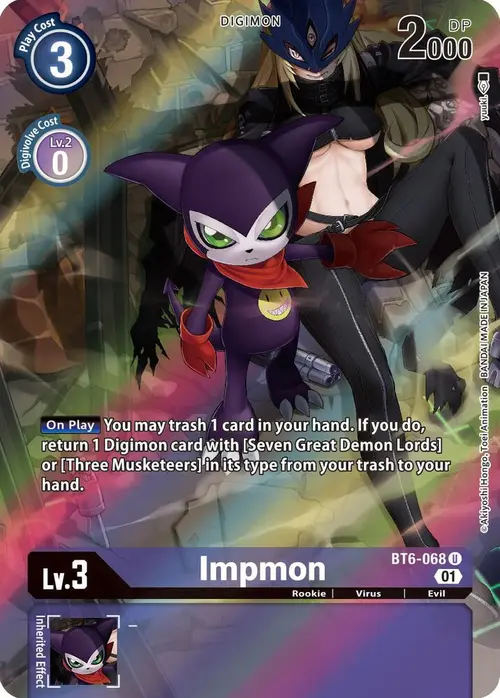 Impmon (Alternate Art) card art