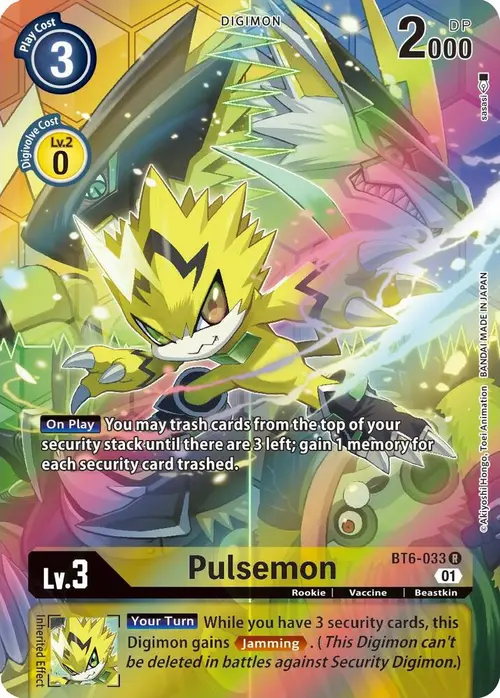 Pulsemon (Alternate Art) card art
