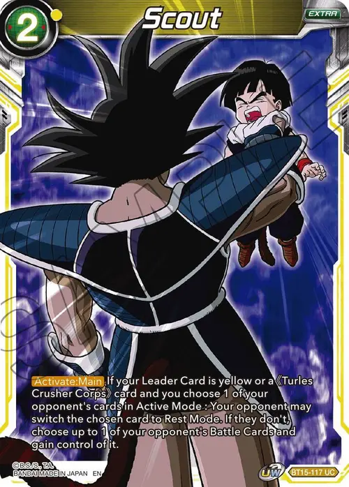 Scout card art