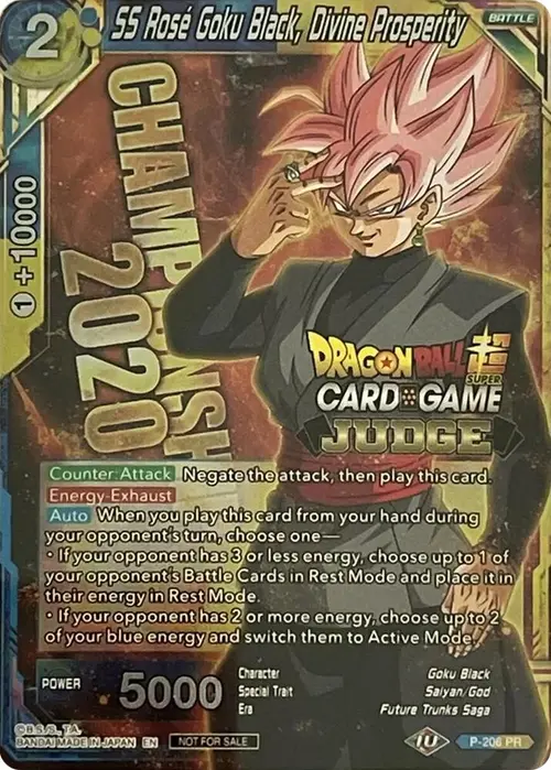 SS Rose Goku Black, Divine Prosperity card art