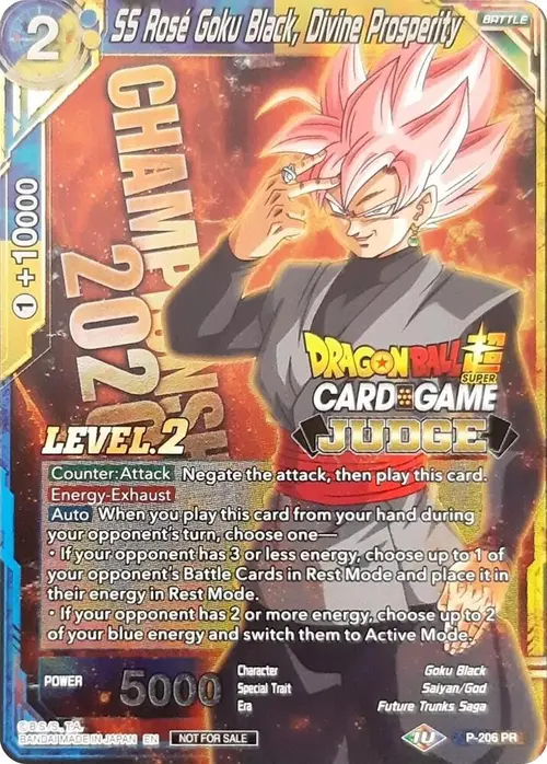 SS Rose Goku Black, Divine Prosperity (Level 2) card art