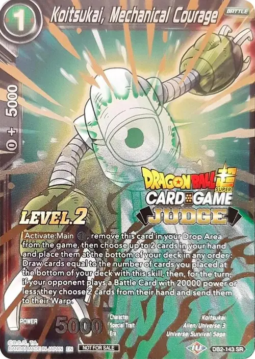 Koitsukai, Mechanical Courage (Level 2) card art