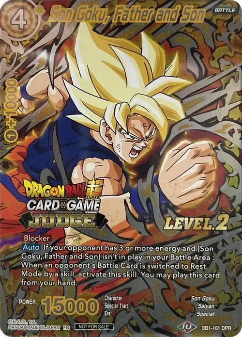 Son Goku, Father and Son (Level 2) card art