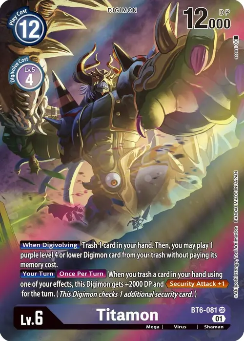 Titamon (Alternate Art) card art
