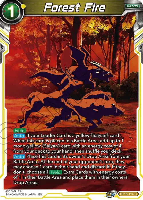 Forest Fire card art