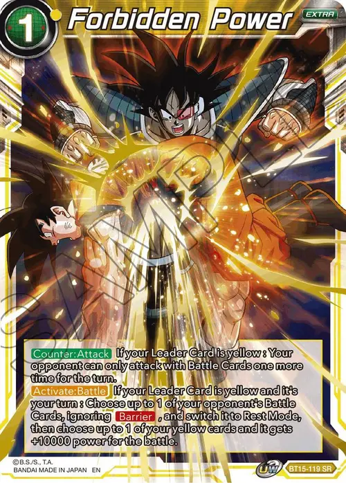 Forbidden Power card art