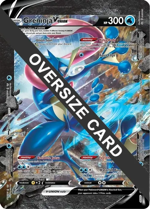 Greninja V-UNION card art