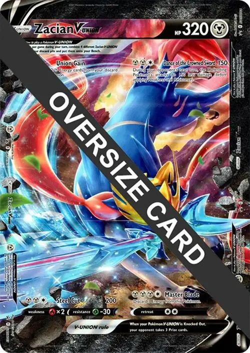 Zacian V-UNION card art