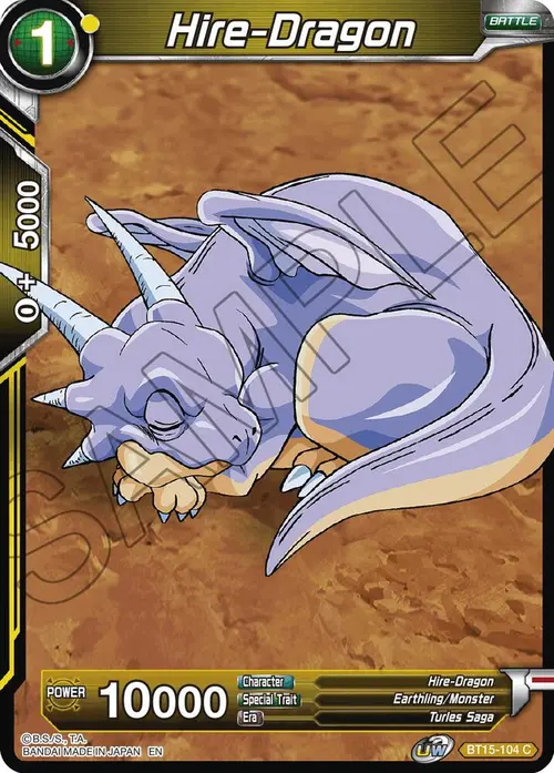 Hire-Dragon card art