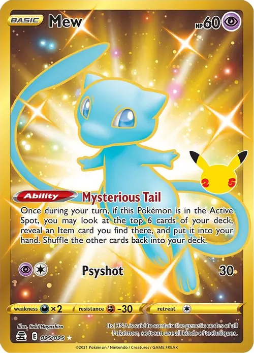 Mew (Secret) card art