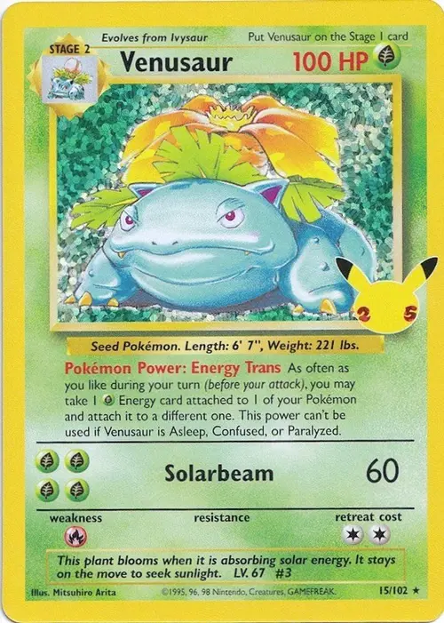 Venusaur card art