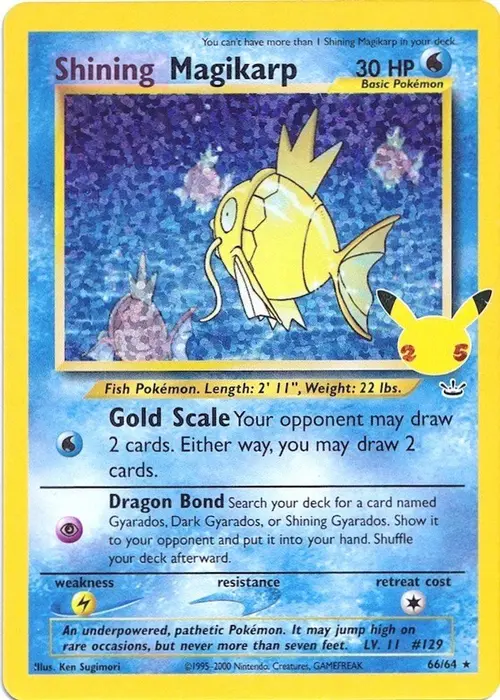 Shining Magikarp card art