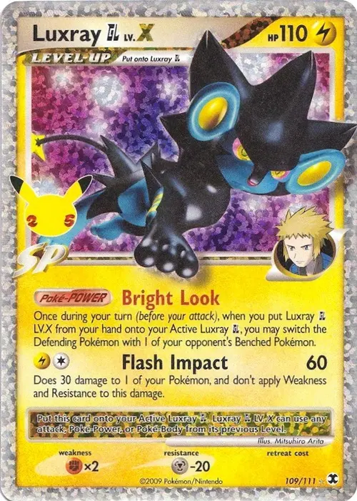 Luxray GL LV.X card art