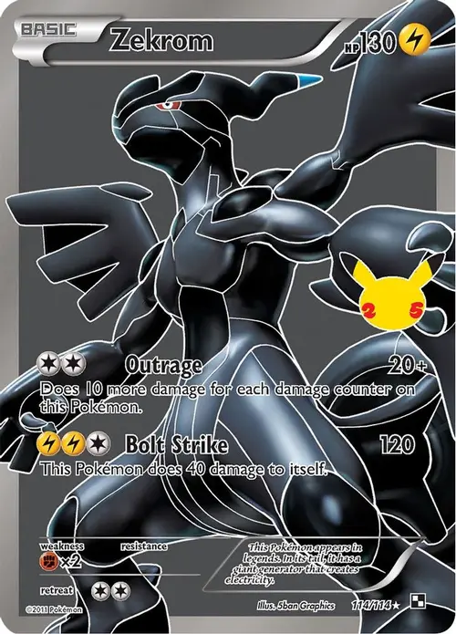 Zekrom card art