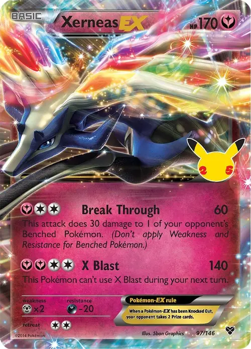 Xerneas EX card art