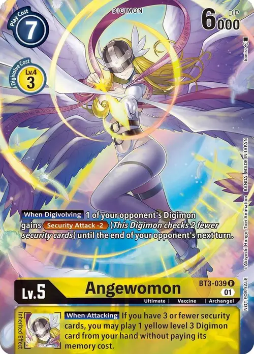 Angewomon (1-Year Anniversary Box Topper) card art