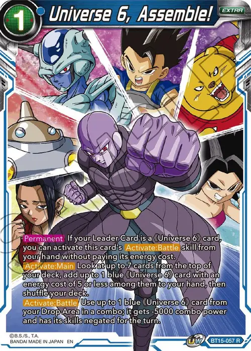 Universe 6, Assemble! card art