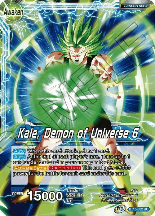 Kale // Kale, Demon of Universe 6 card art