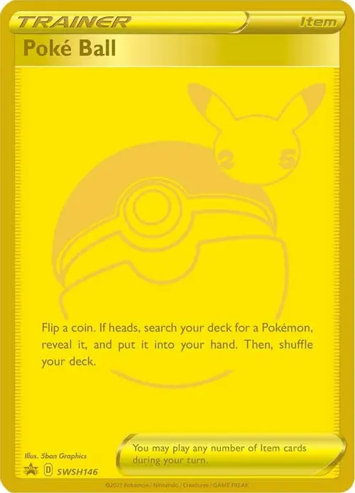 Poke Ball - SWSH146 card art
