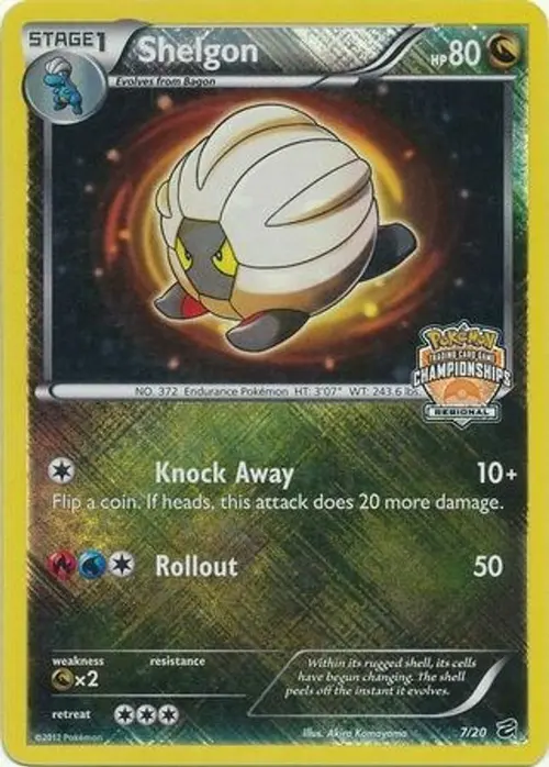Shelgon - 7/20 (Regional Championships) card art