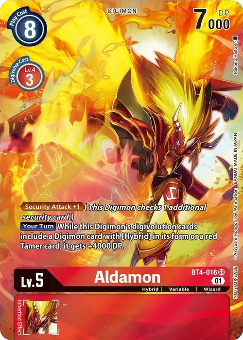 Aldamon (1-Year Anniversary Box Topper) card art