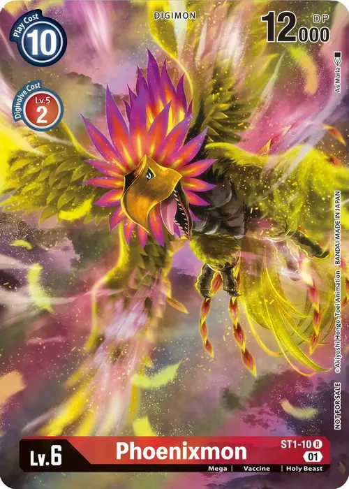 Phoenixmon (1-Year Anniversary Box Topper) card art
