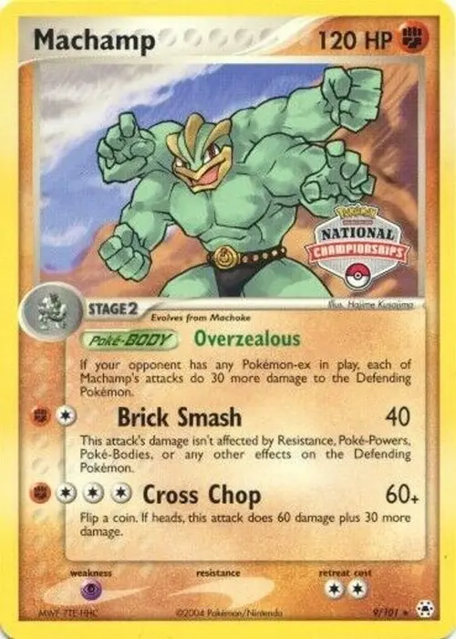 Machamp - 9/101 (National Championships) card art