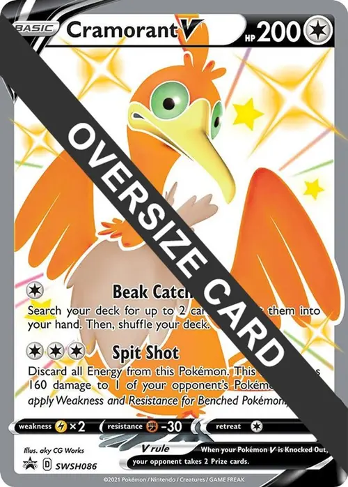 Cramorant V - SWSH086 card art