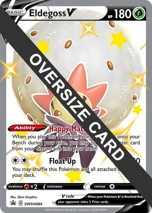 Eldegoss V - SWSH084 card art
