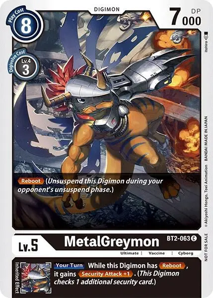 MetalGreymon - BT2-063 (Official Tournament Pack Vol.3) card art