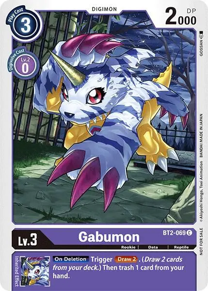 Gabumon - BT2-069 (Official Tournament Pack Vol.3) card art