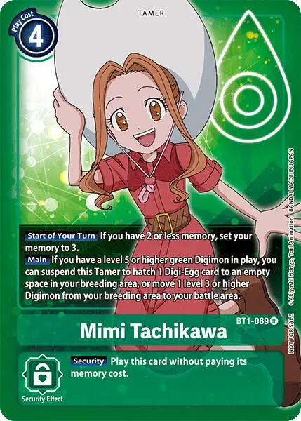 Mimi Tachikawa - BT1-089 (Official Tournament Pack Vol.3) card art