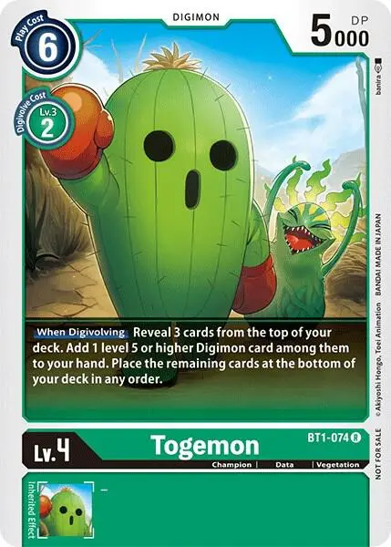 Togemon (Official Tournament Pack Vol.3) card art