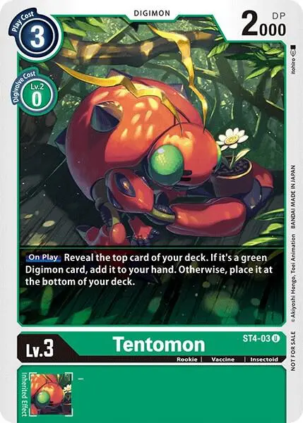 Tentomon (Official Tournament Pack Vol.3) card art