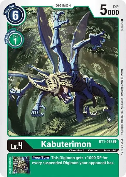 Kabuterimon (Official Tournament Pack Vol.3) card art