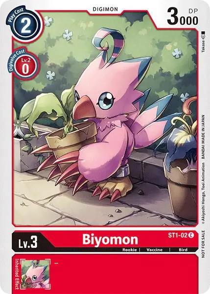 Biyomon (Official Tournament Pack Vol.3) card art