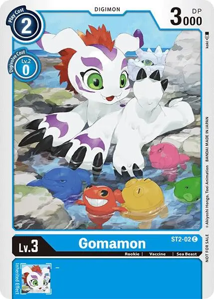 Gomamon (Official Tournament Pack Vol.3) card art